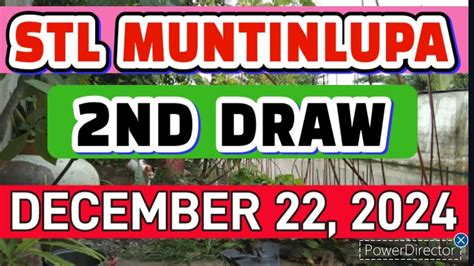 stl muntinlupa result today|STL Result December 22, 2021 Visayas, Mindanao .